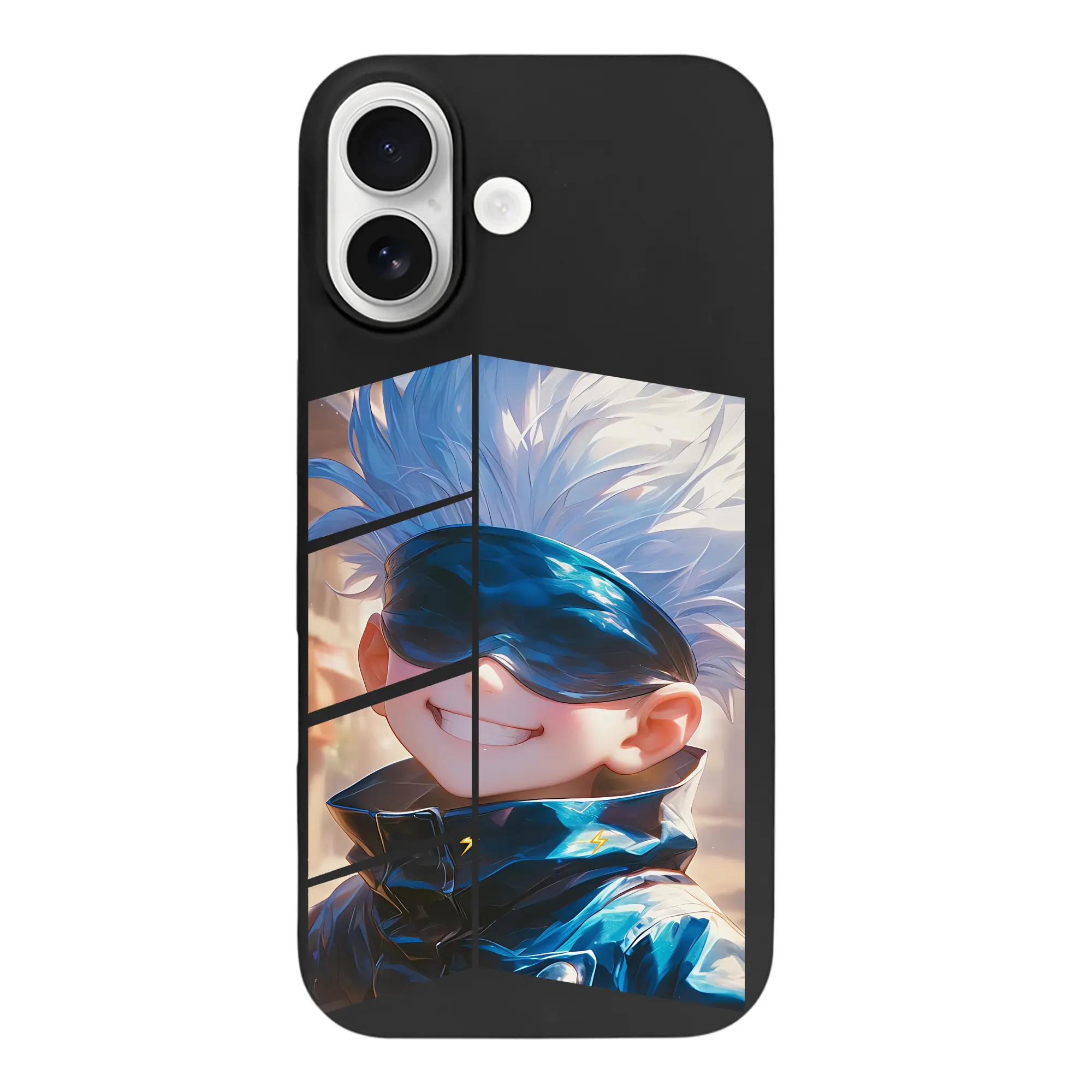 呪術廻戦 グッズ,五条 悟 - iPhone 17 シリーズ シリコンケース 薄型 耐衝撃 指紋防止 ソフトタッチカバー 精密フィット 傷防止 保護ケース iPhone 17/17 Air/17 Pro/17 Pro Max 対応